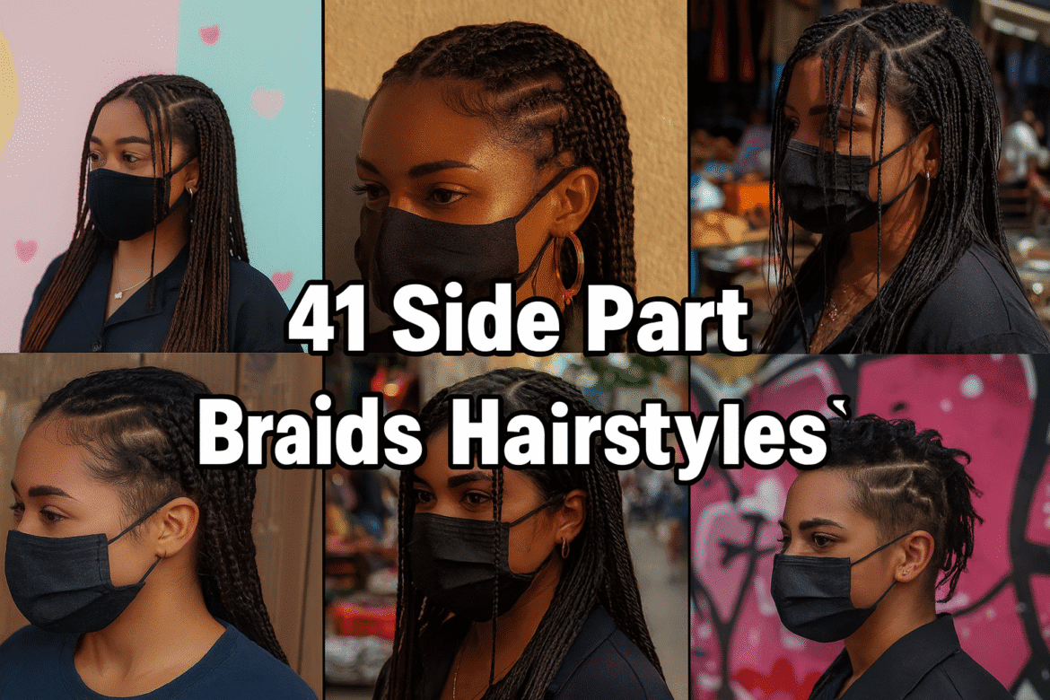 Side Part Braids Hairstyles
