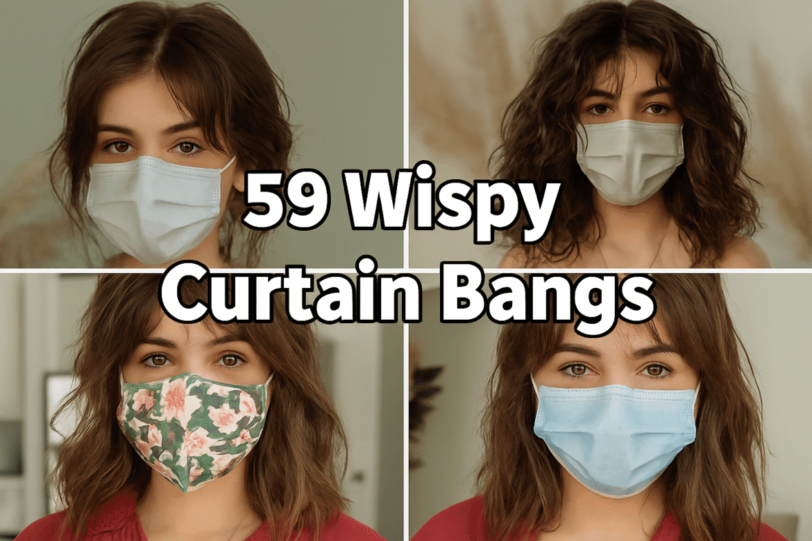 Wispy Curtain Bangs
