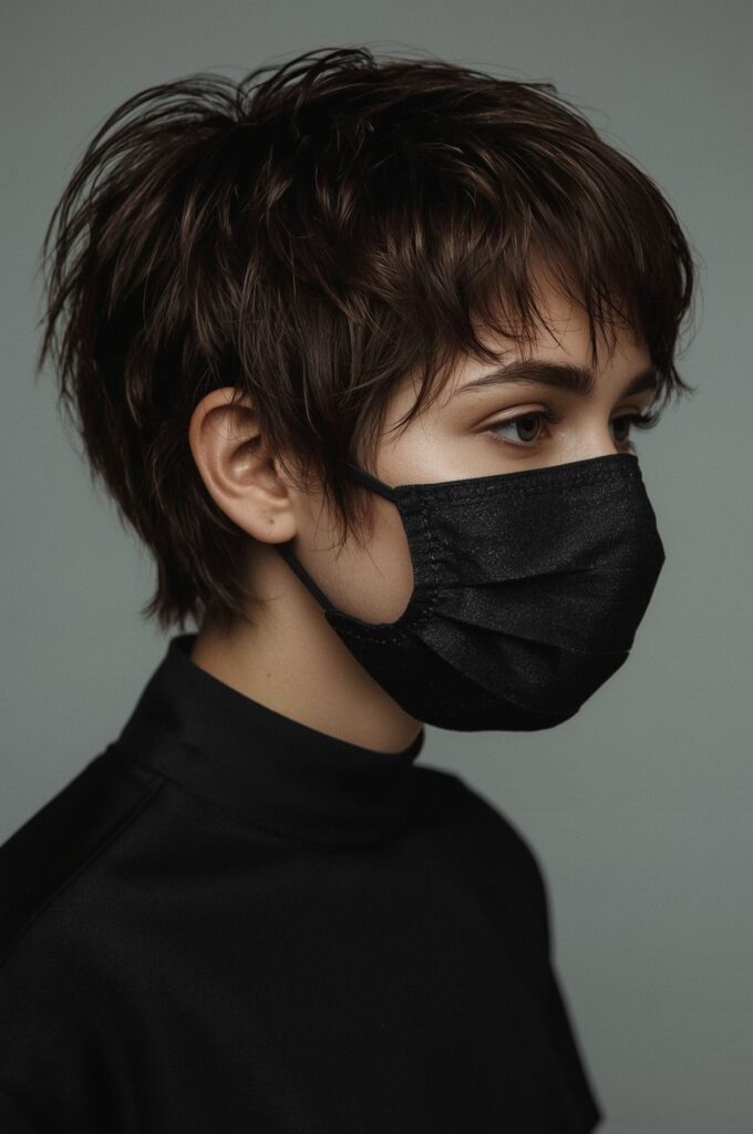 Choppy Layered Pixie