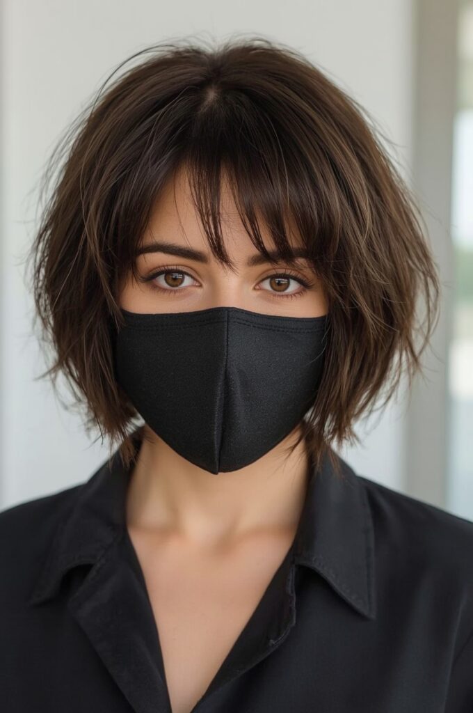 Classic Bob with Wispy Bangs