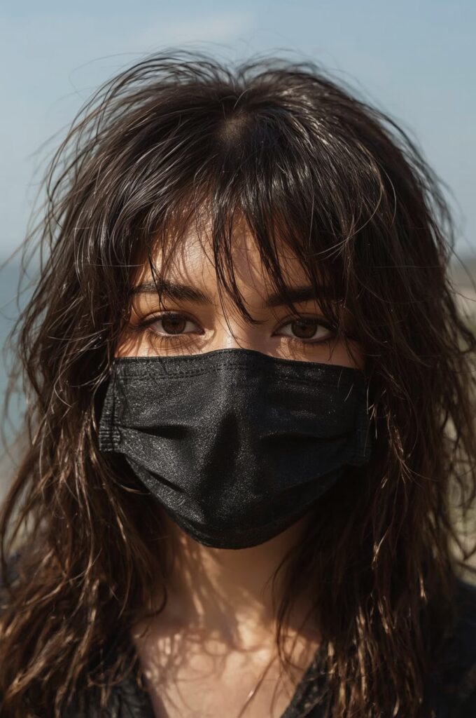 Wispy Bangs Blending into Feathered Layers