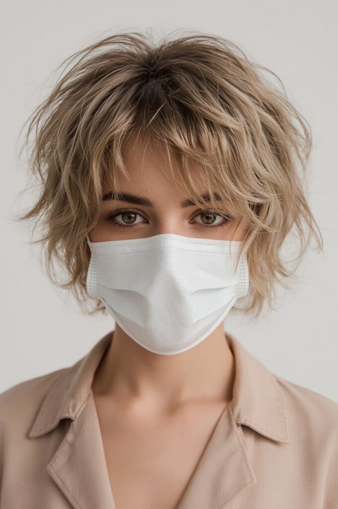 Shaggy Pixie-Bob with Wispy Bangs