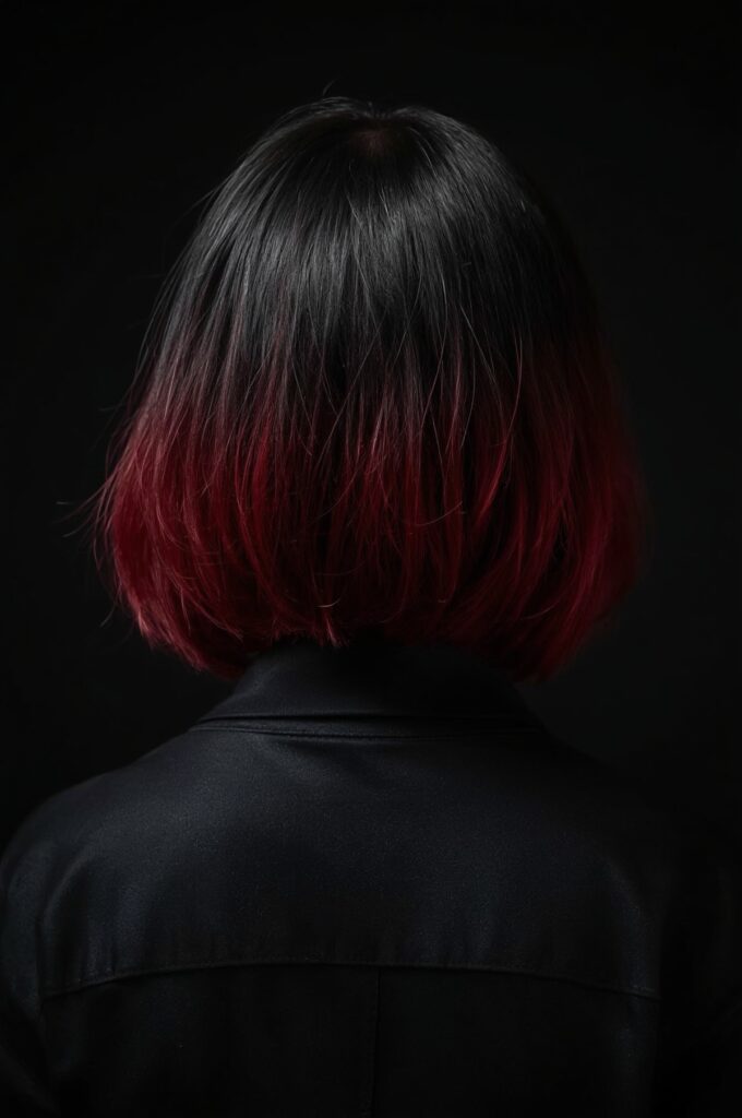 Two-Tone Blunt Bob