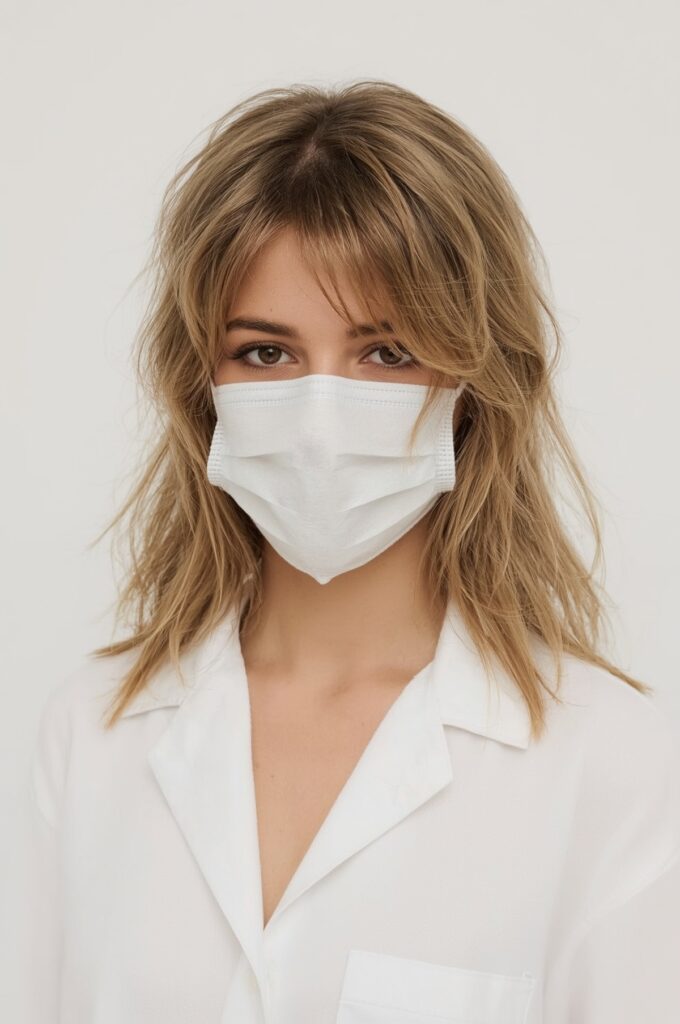 Layered Feather Cut with Wispy Curtain Fringe