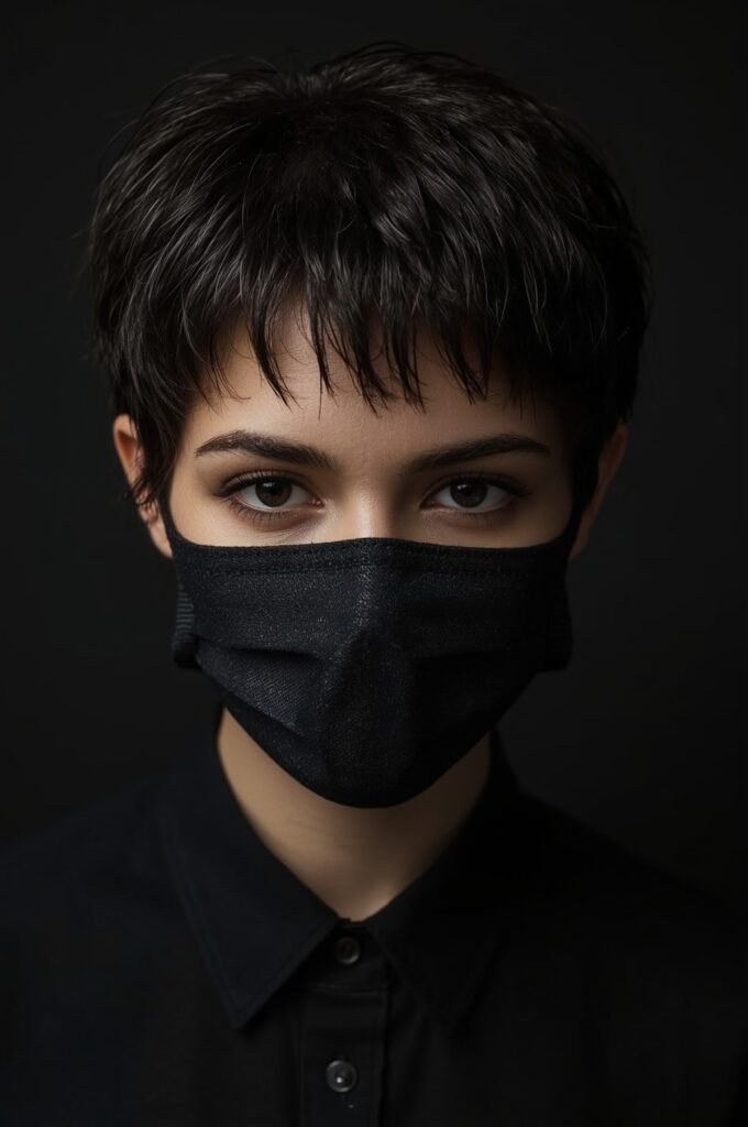 Ultra Short Buzzed Pixie