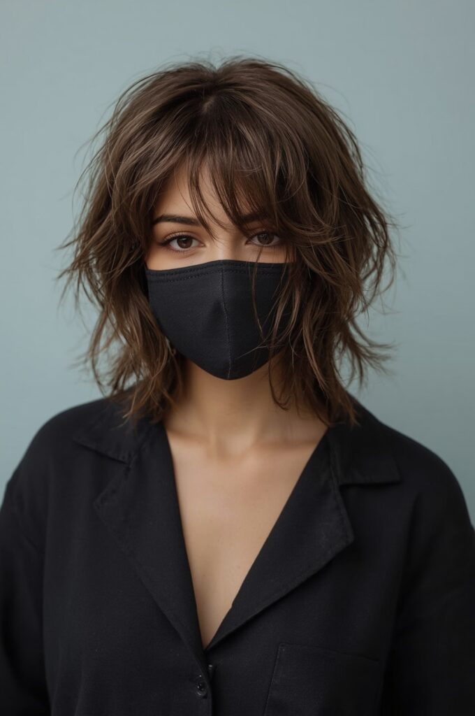 Side-Flip Bob with Soft Bangs