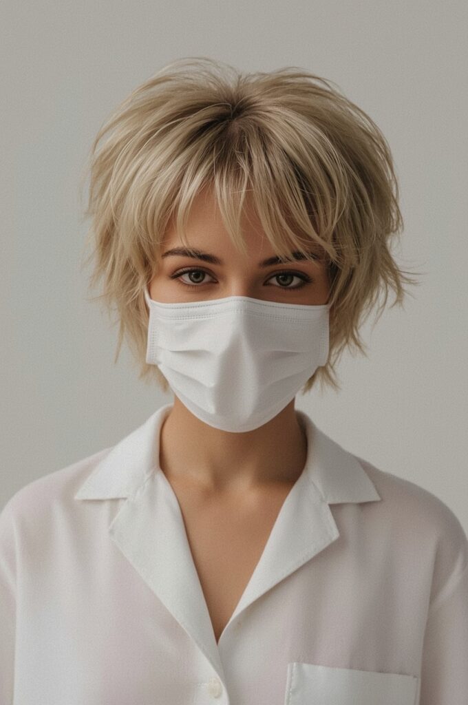 Voluminous Pixie with Layers