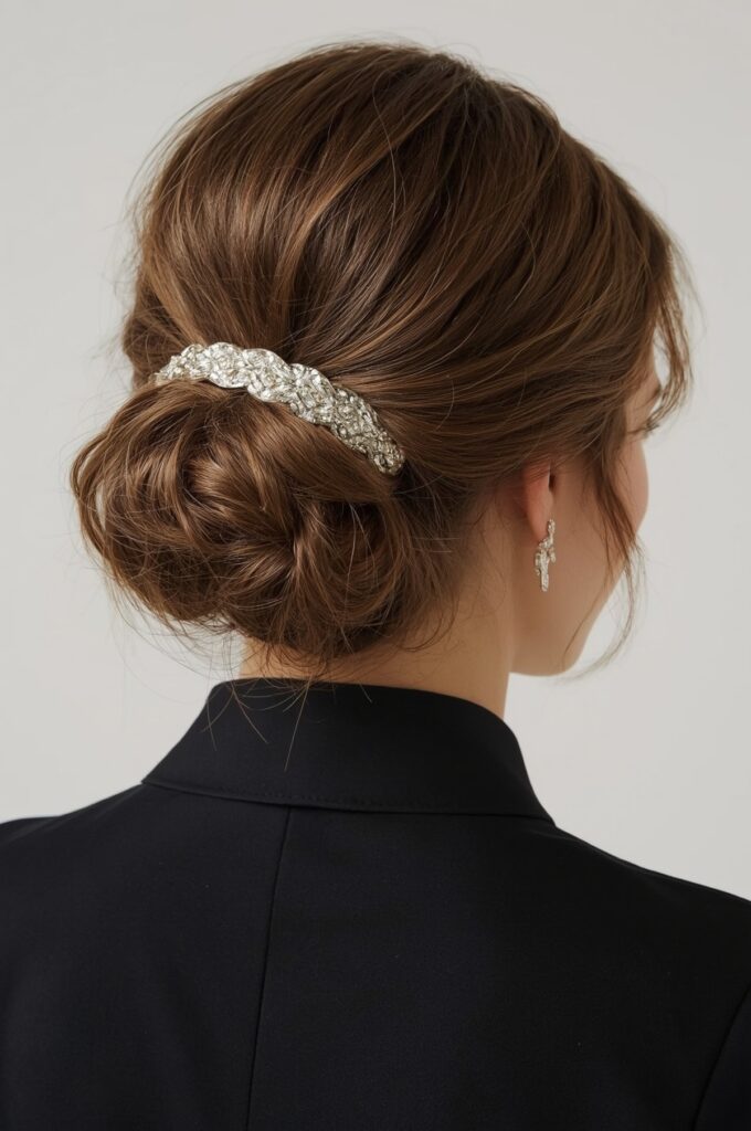 French Roll with Metallic Wrap