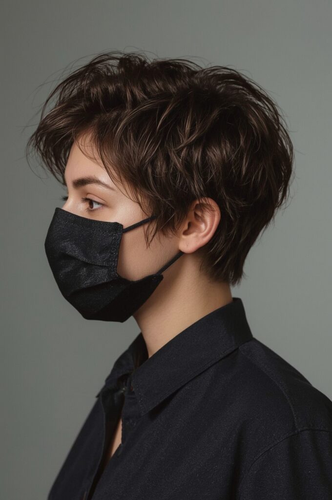 Pixie with Layered Undercut