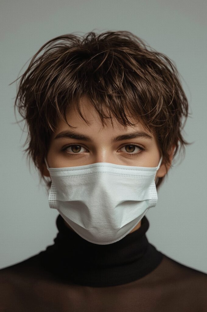 Textured Pixie with Lifted Crown