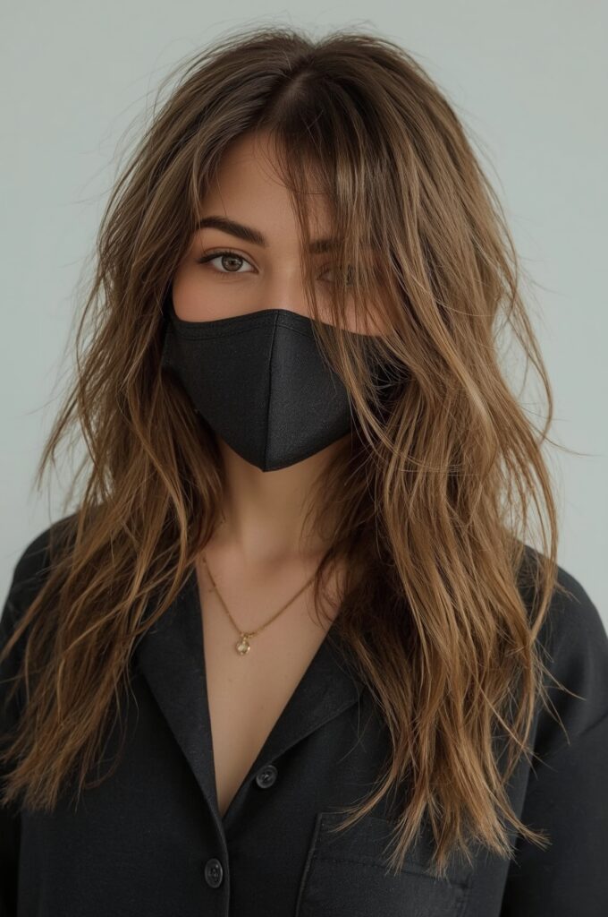 Wispy Side-Swept Bangs for Effortless Movement