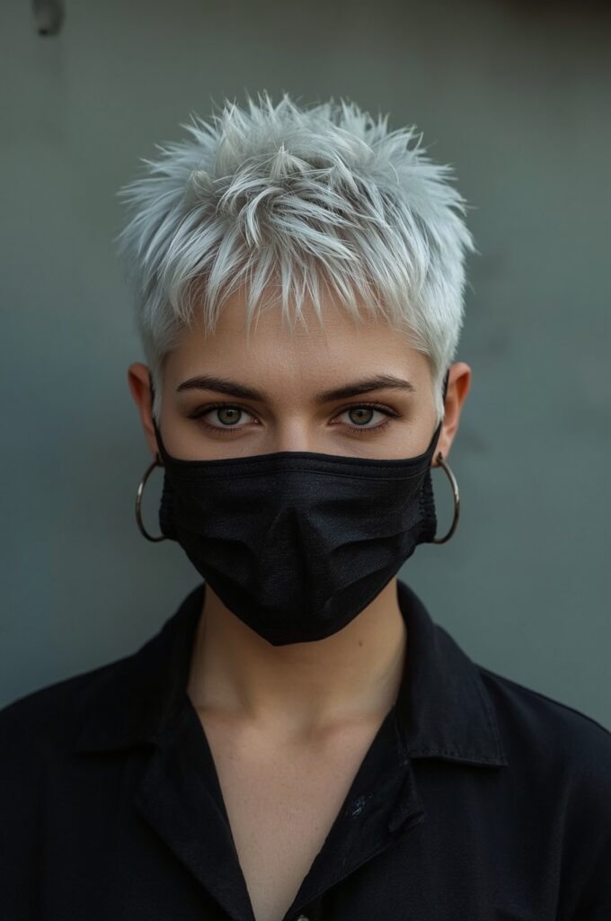 Mohawk-Inspired Short Cut