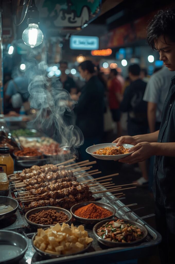 Local Street Food Aesthetics