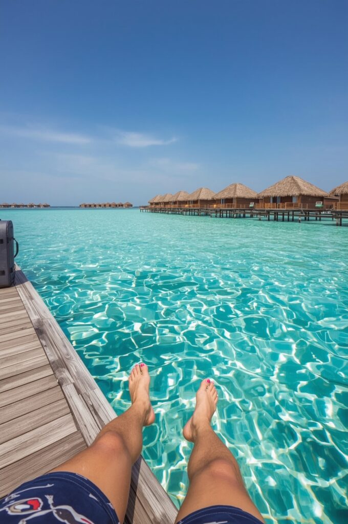 Sleep in an Overwater Bungalow in the Maldives