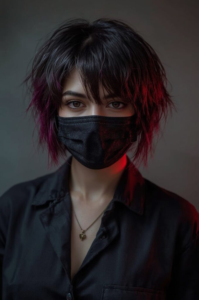 Short Punk-Inspired Bob