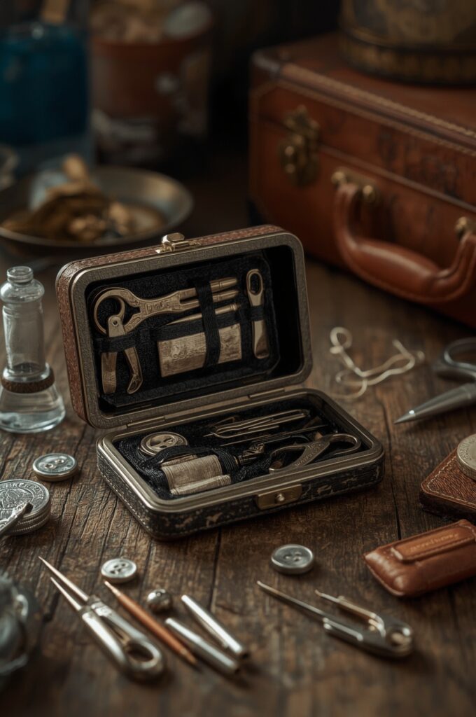 Mini Repair Tool & Sewing Kit