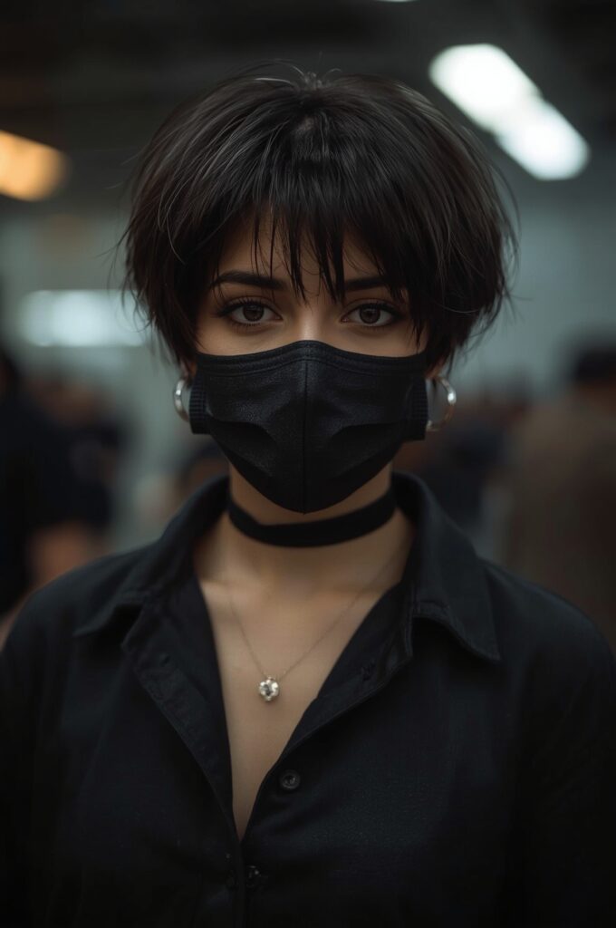 Short Bowl Cut with Undercut