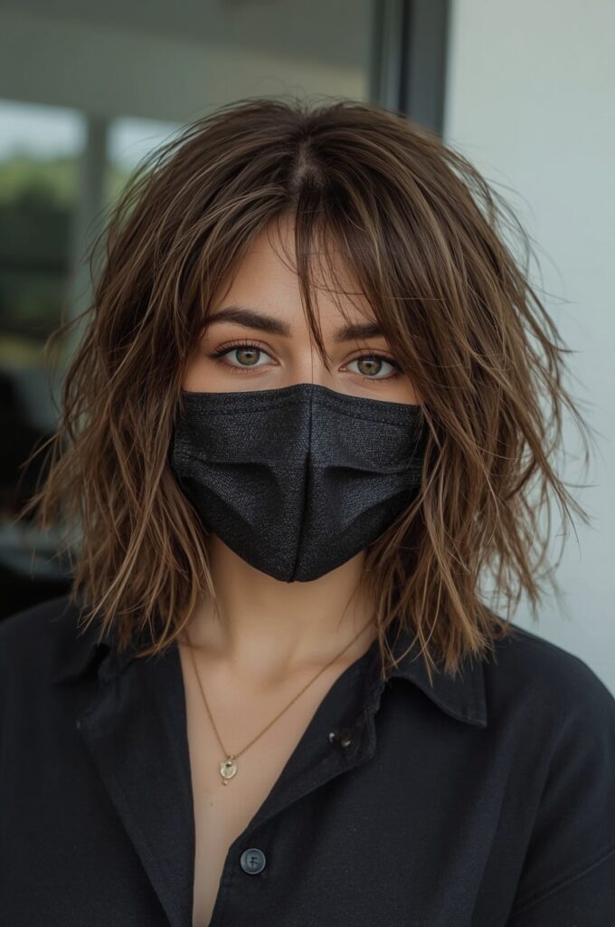 Edgy Bob with Face-Framing Layers