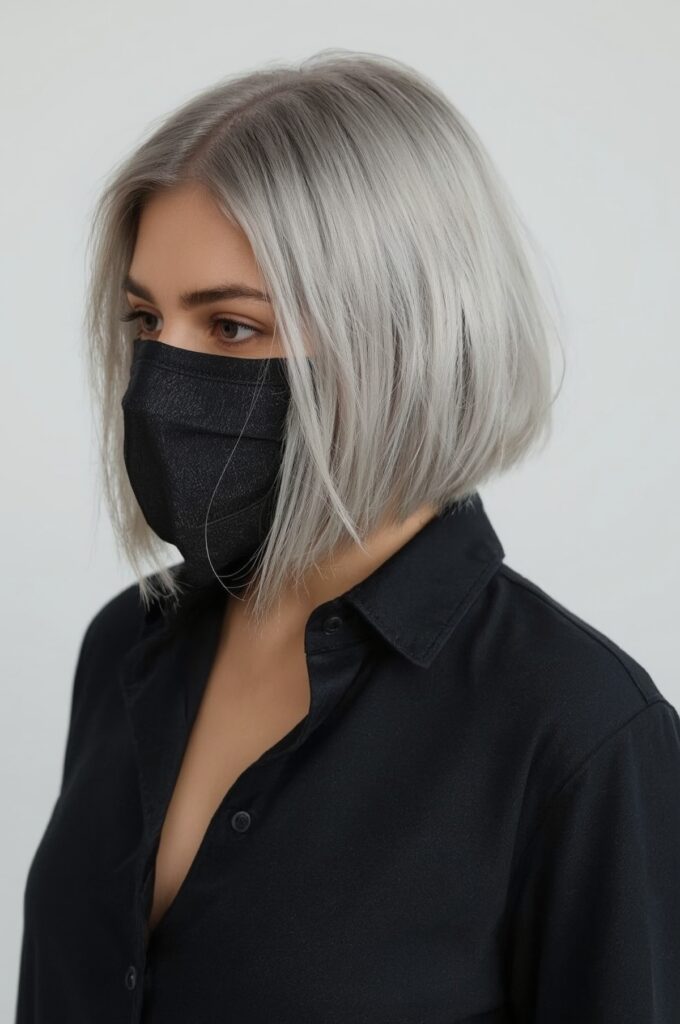 Sleek Angular Bob with Hard Part