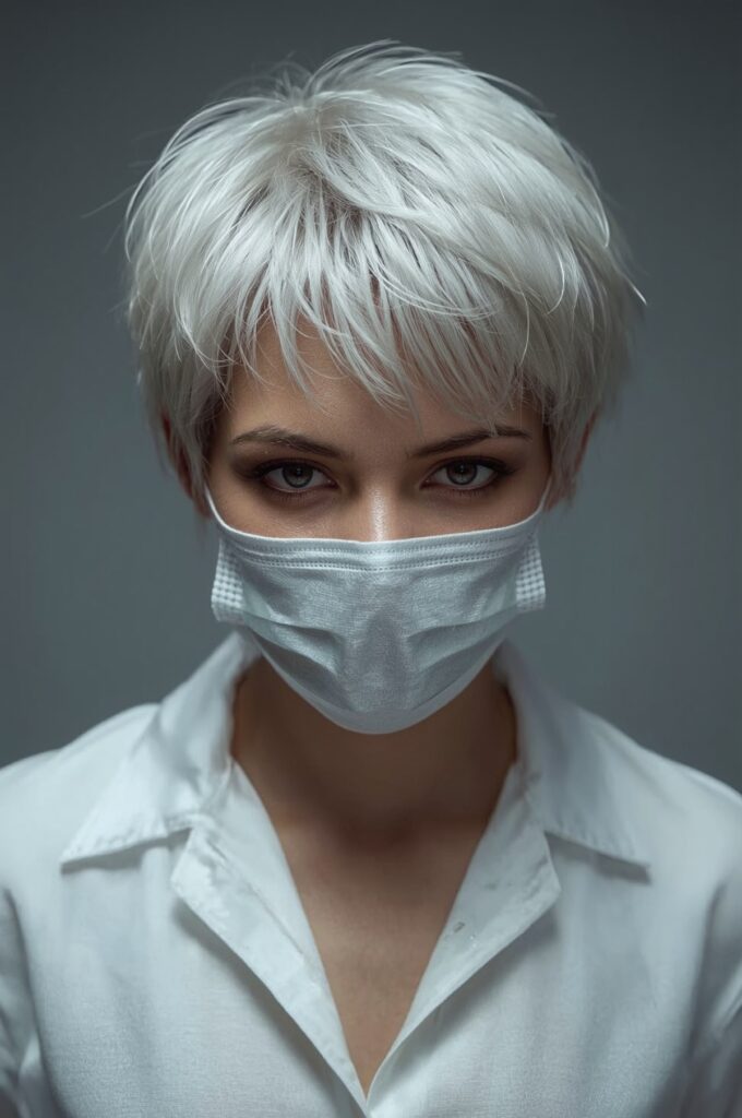 Ultra-Short Bleached Crop