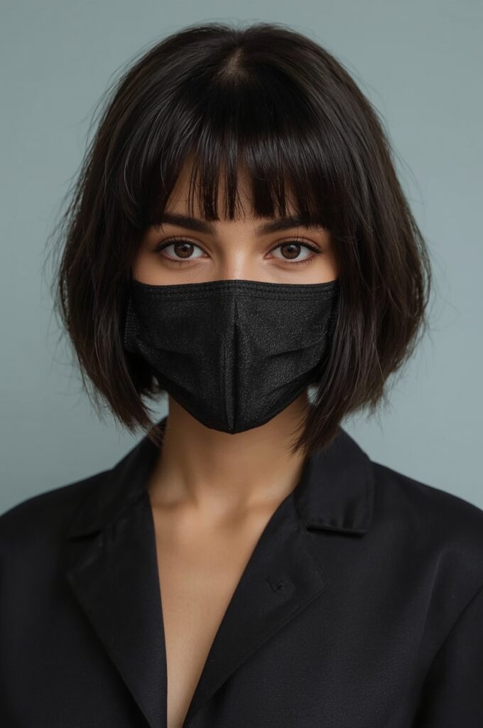 Blunt Bob with Micro Bangs