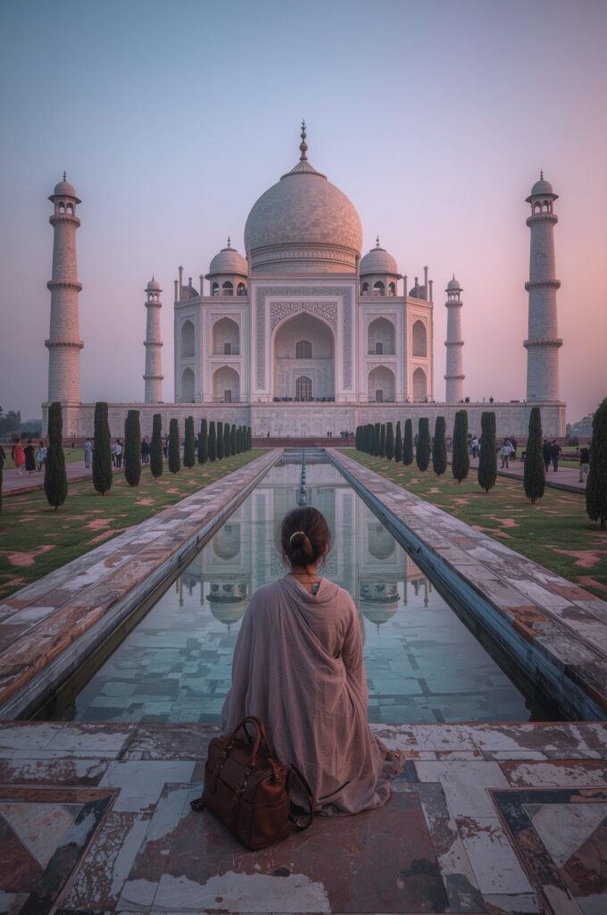 See the Taj Mahal at Sunrise