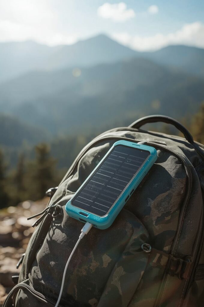 Solar-Powered Power Bank