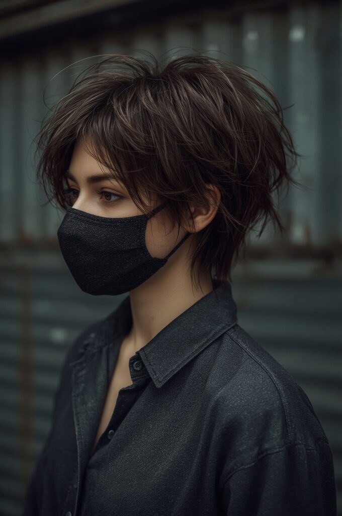 Layered Mixie (Pixie + Mullet)