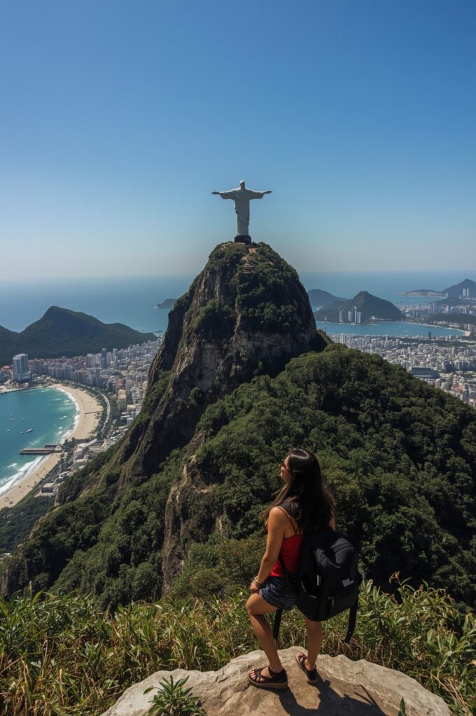 Rio de Janeiro Brazil Christ the Redeemer and Carnival