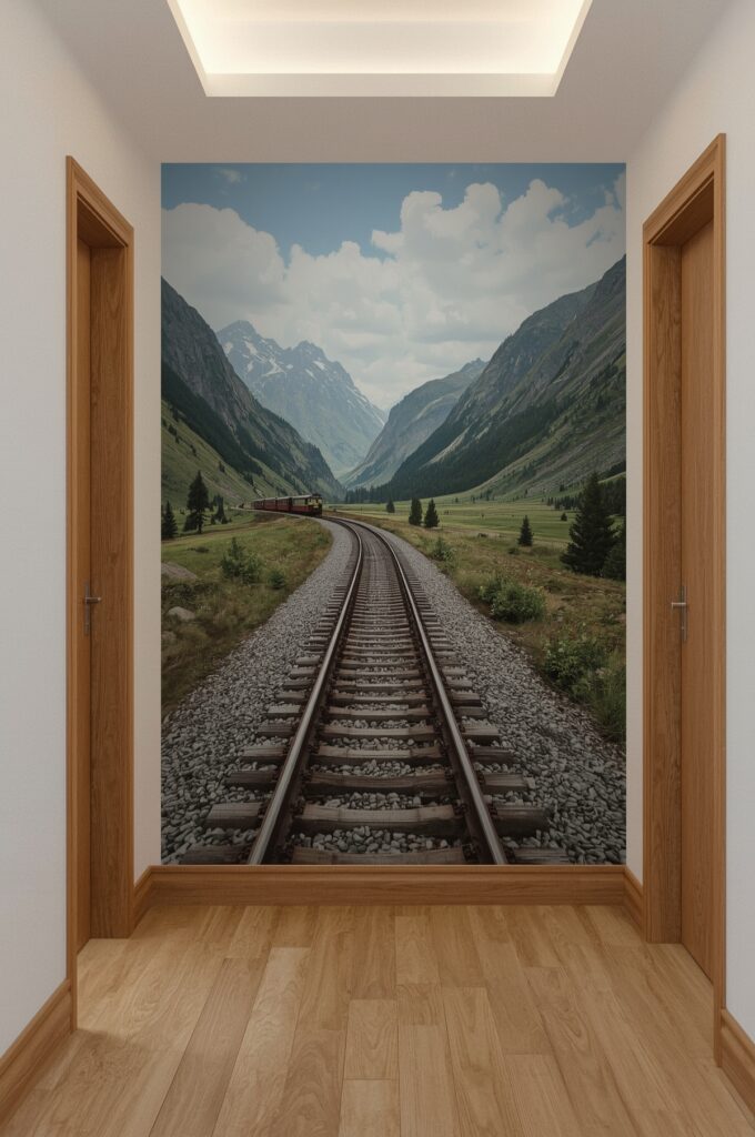 Train Journey Wallpaper