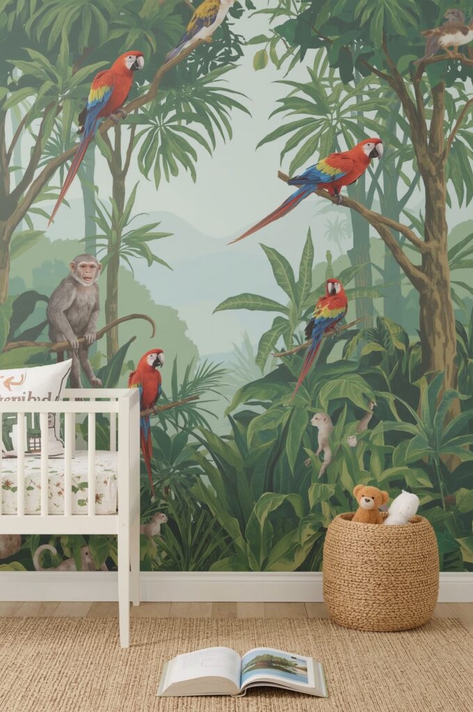 Rainforest Wildlife Wallpaper