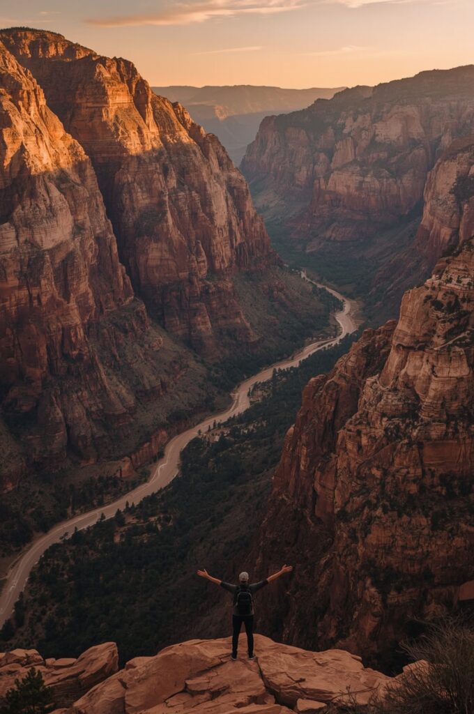 Zion National Park USA Red Rock Canyons
