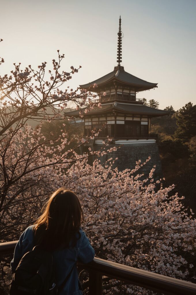 Kiyomizu dera Japan Temple on a Hill