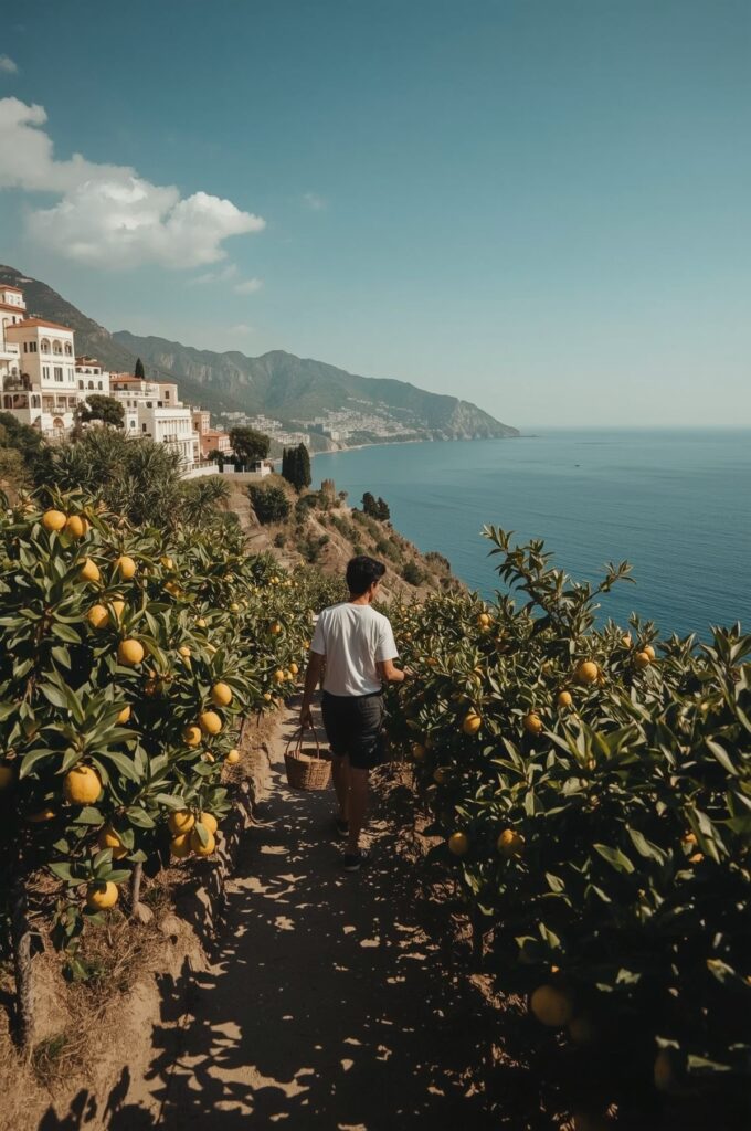 Amalfi Lemon Groves Italy Citrus Fragrance